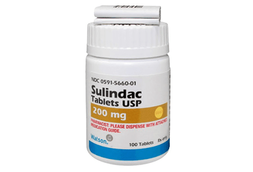 SULINDAC 200 MG 100 TABS