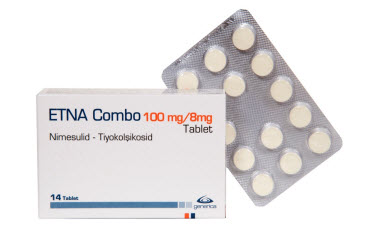ETNA COMBO 100 MG/ 8 MG 14 TABLET