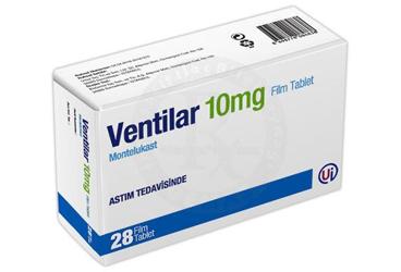 VENTILAR 10 MG 28 FILM TABLET