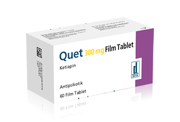 QUET 300 MG 60 FILM TABLET