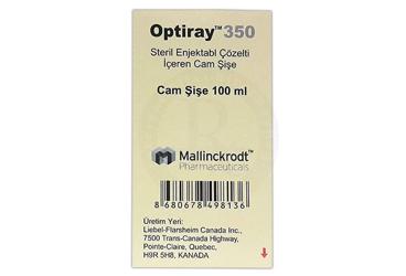OPTIRAY 350 STERIL APIROJEN (741MG/ML) 100ML ENJ. INF.SOL. CAM SISE