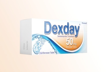 DEXDAY 50 MG 20 EFERVESAN TABLET