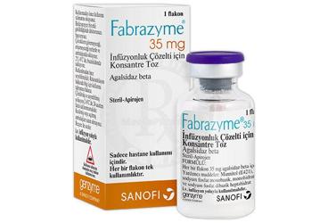 FABRAZYME 35 MG INFUZYONLUK COZELTI HAZIRLAMADA KULLANILACAKKONSANTRE ICIN TOZ