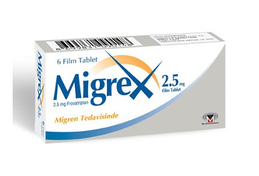 MIGREX 2,5 MG 6 FILM TABLET