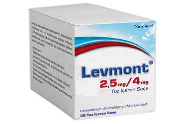 LEVMONT 2,5/4 MG TOZ ICEREN SASE (30 SASE)