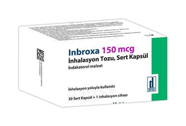 INBROXA 300 MCG INHALASYON TOZU, SERT KAPSUL (30 KAPSUL)