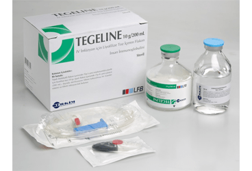TEGELINE 10 G 200 ML IV ENJ. ICIN LIYOFILIZE TOZ ICEREN FLAKON