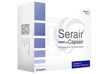 SERAIR 50/500 MCG INHALASYON ICIN TOZ 60 DOZ