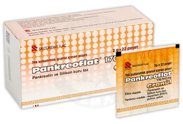 PANKREOFLAT 2 GR 22 TEK KULLANIMLIK POSET