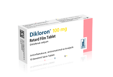 DIKLORON 100 MG 10 RETARD FILM TABLET