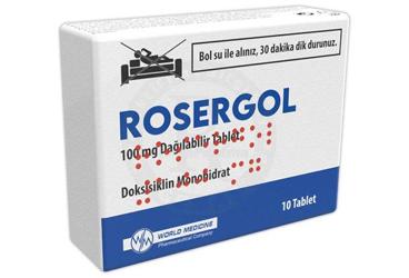 ROSERGOL 100 MG DAGILABILIR TABLET (10 TABLET)