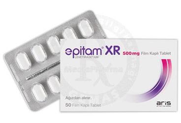 EPITAM XR 500 MG 50 FILM KAPLI TABLET