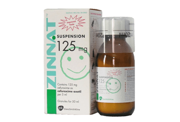 ZINNAT 125 MG 50 ML SURUP