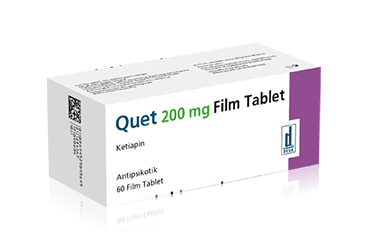 QUET 200 MG 60 FILM TABLET