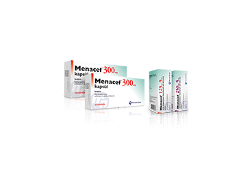 MENACEF 125 MG/5 ML 100 ML ORAL SUSPANSIYON HAZIRLAMAK ICIN KURU TOZ