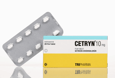 CETRYN 10 MG 10 FILM TABLET