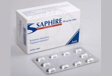 SAPHIRE 10 MG 90 FILM TABLET