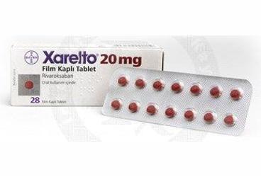 XARELTO 20 MG 28 FILM KAPLI TABLET