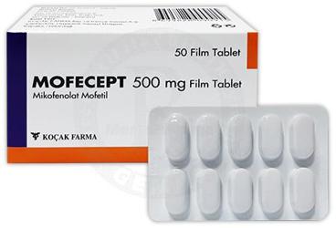 MOFECEPT 500 MG 50 FILM TABLET