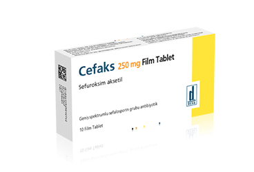 CEFAKS 250 MG 14 FILM TABLET