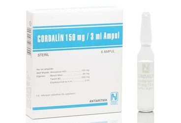 CORDALIN 150 MG 3 ML X 6 AMPUL