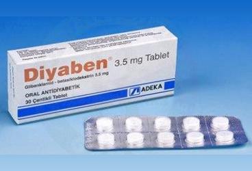 DIYABEN 3,5 MG   30 TABLET