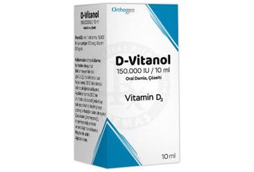D-VITANOL 150000 IU / 10 ML ORAL DAMLA COZELTI (1 ADET)