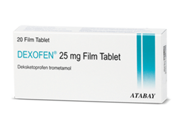 DEXOFEN 25 MG 20 FILM TABLET