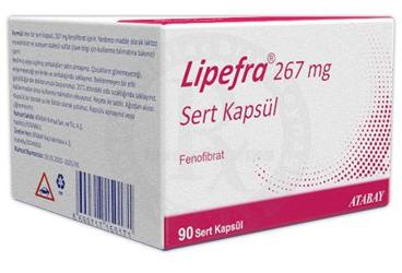 LIPEFRA 267 MG SERT KAPSUL (90 KAPSUL)