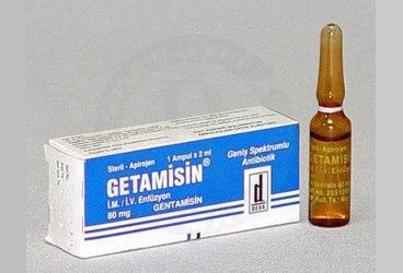GETAMISIN 80 MG/2 ML IM/IV AMPUL
