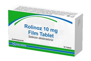 ROLINOZ 10 MG 10 FILM TABLET