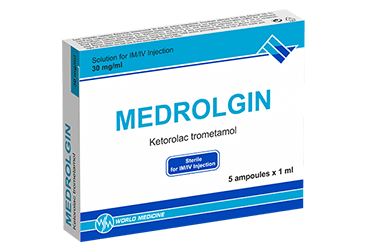 MEDROLGIN 30MG/ML IM/IV 5 AMPUL