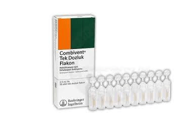 COMBIVENT 0.5MG /2.5 ML + 2.5 MG / 2.5 ML NEBULIZASYON ICIN INHALASYON COZELTISI (20 FLK)