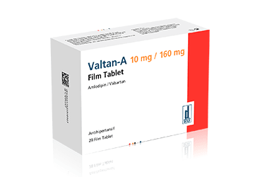 VALTAN-A 10 MG/160 MG 28 FILM TABLET