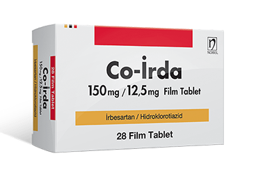CO-IRDA 150 MG /12,5 MG 90 FILM TABLET