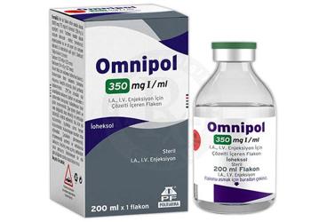 OMNIPOL   350 MG/ML IA,IV ENJ. ICIN COZELTI 200 ML