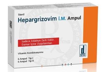 EPARGRISEOVIT 1 ML 6 AMPUL