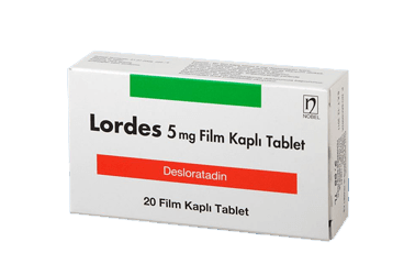 LORDES 5 MG 20 FILM TABLET