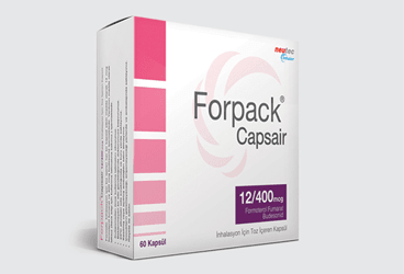 FORPACK 12/400 MCG CAPSAIR INHALASYON ICIN TOZ ICEREN 60 KAPSUL