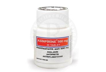 ASINPIRINE 500 MG 20 TABLET