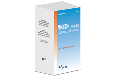 MYOCRON 100 MG/10 ML IV ENJEKSIYONLUK COZELTI ICEREN 1 FLAKON