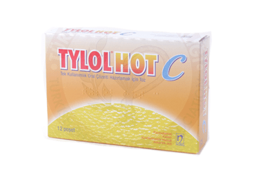 TYLOL HOT C TEK KULLANIMLIK ORAL COZELTI HAZIRLAMAK ICIN TOZ (12 ADET)