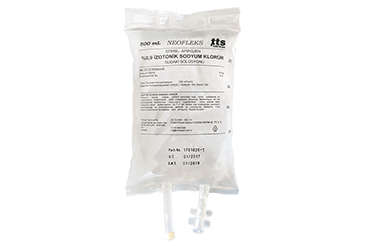 NEOFLEKS %0,9 IZOTONIK SODYUM KLORUR SUDAKI COZELTISI 100 ML PP TORBA SETSIZ