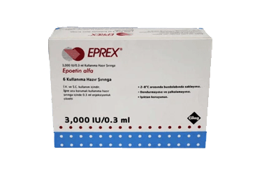 EPREX 0,3 ML  3000 IU 6 HAZIR SIRINGA