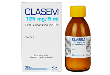 CLASEM 125 MG/5ML 100 ML ORAL SUSPANSIYON ICIN TOZ