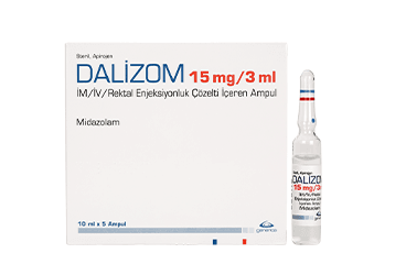 DALIZOM 15 MG/3 ML IM/IV REKTAL ENJ. COZELTI