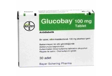 GLUCOBAY 100 MG 30 TABLET