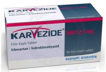 KARVEZIDE 300 MG/12,5 MG 90 FILM KAPLI TABLET