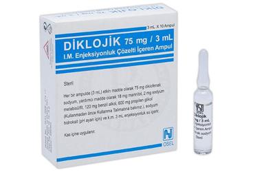 DIKLOJIK 75 MG 3 ML 10 AMPUL