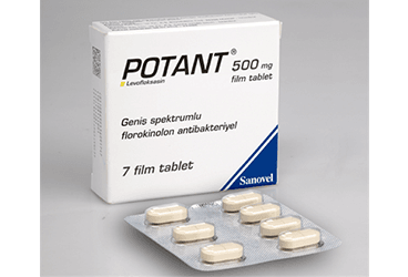 POTANT 500 MG 7 FILM TABLET